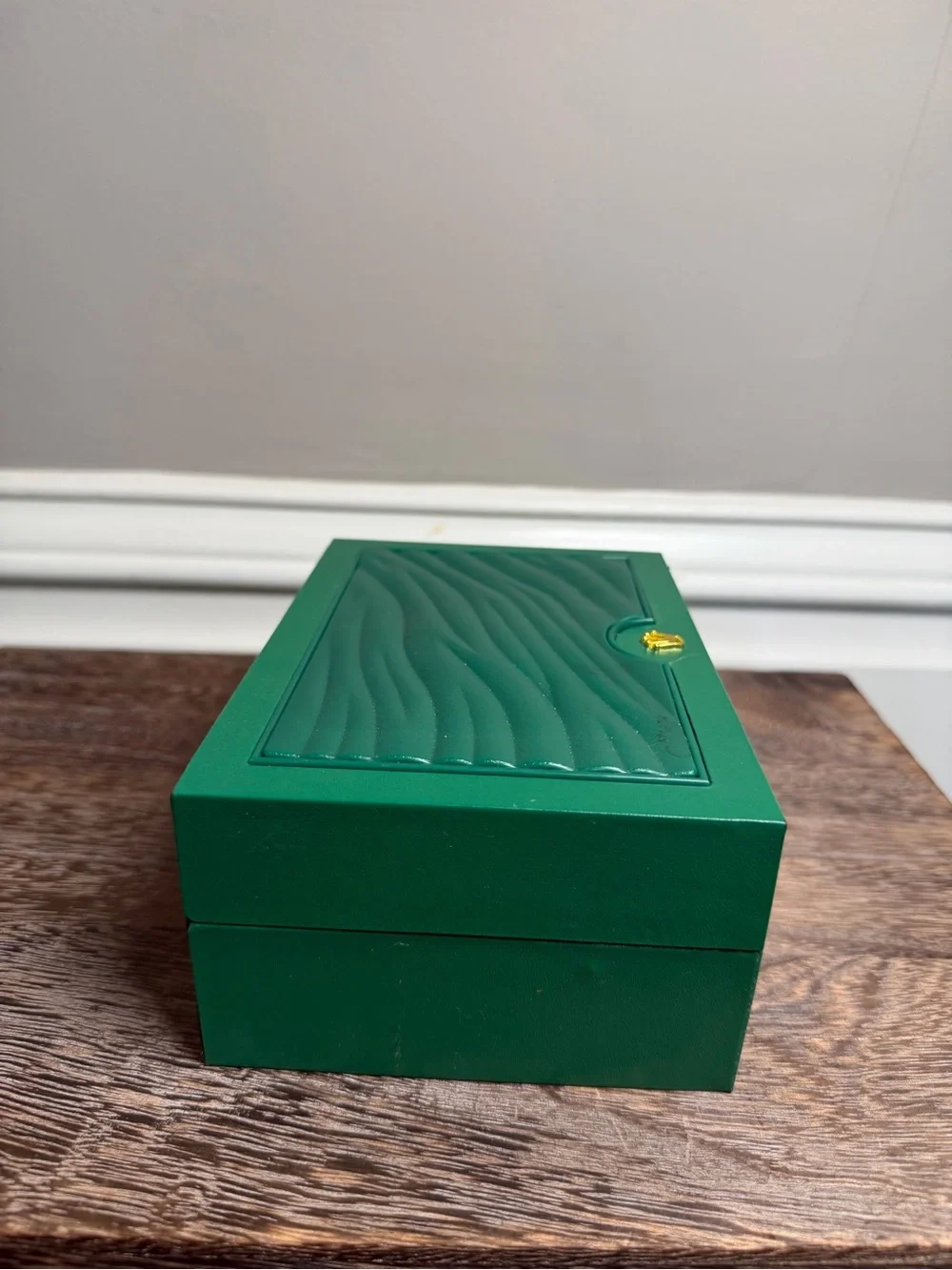 Rolex Green and Cream  Watch Box